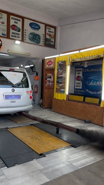 VW Caddy dyno testinde